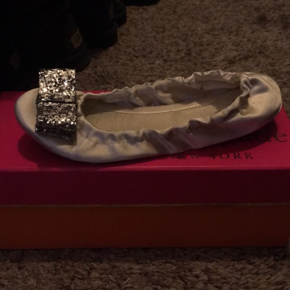Size 6 Kate Spade ballet slippers - Picture 3 of 4